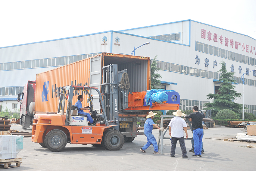 华泰集团生产制造的10T／H棕榈果榨油项目发货刚果（金）